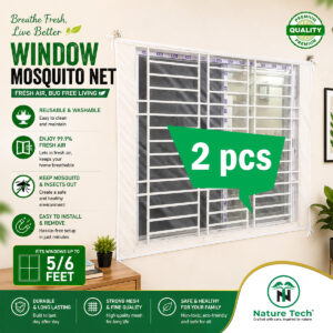 ( 2pcs ) Premium Window Anti Mosquito Net