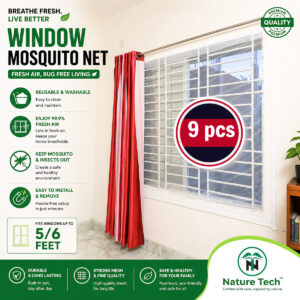 ( 9pcs ) Premium Window Anti Mosquito Net